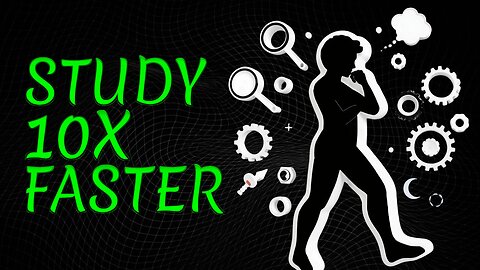 How to STUDY 10x FASTER | Understanding Psychology