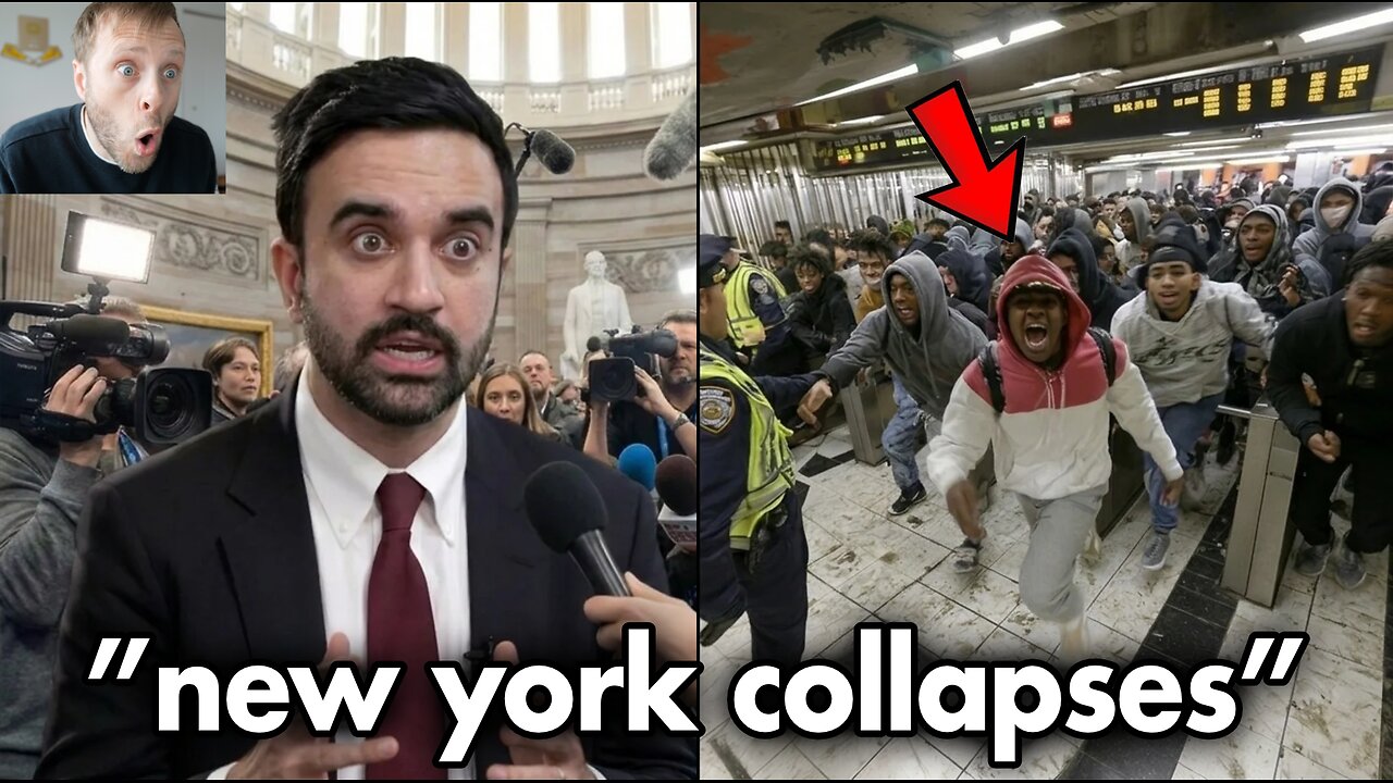 Mamdani Admits “I SPENT EVERYTHING”… Then The ENTIRE SUBWAY COLLAPSES