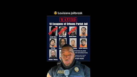 😎 Louisiana jailbreak #news #fypシ #reels #trending