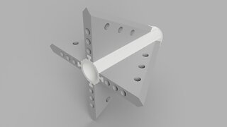Arrow Cross Quad EDF VTOL Plane (Parts)