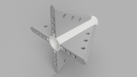 Arrow Cross Quad EDF VTOL Plane (Parts)