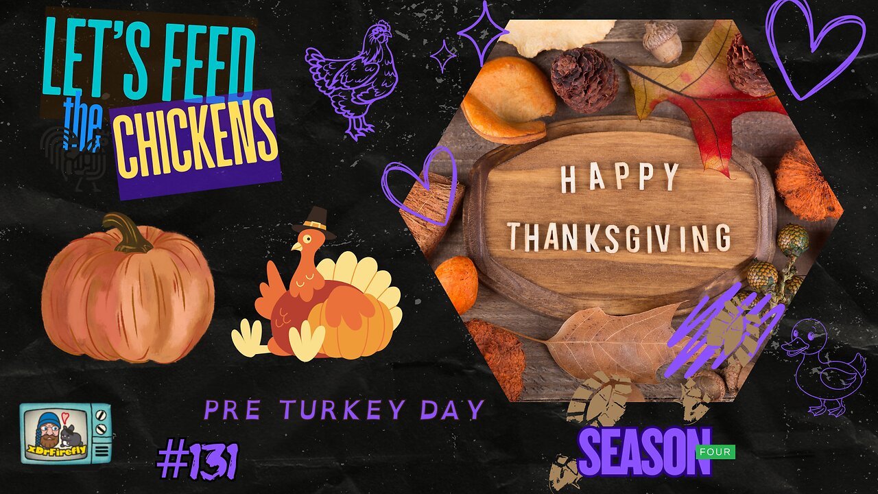 Pre-Turkey Day | Let's Feed the Chickens | E131