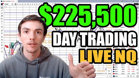 Realistic Trading Day For A Profitable NQ Futures Trader