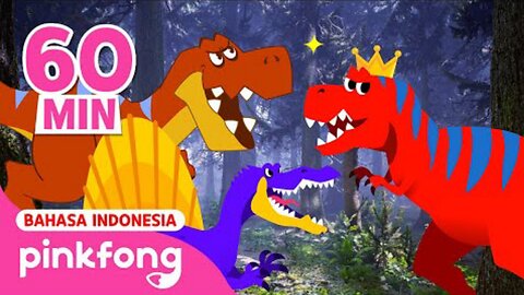 Kumpulan Kartun Musikal Dinosaurus | Kartun Anak | Shark Pinkfong Indonesia Baby