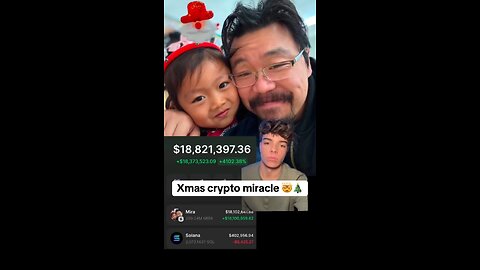 18 Million dollars 💰 for a solana meme coin