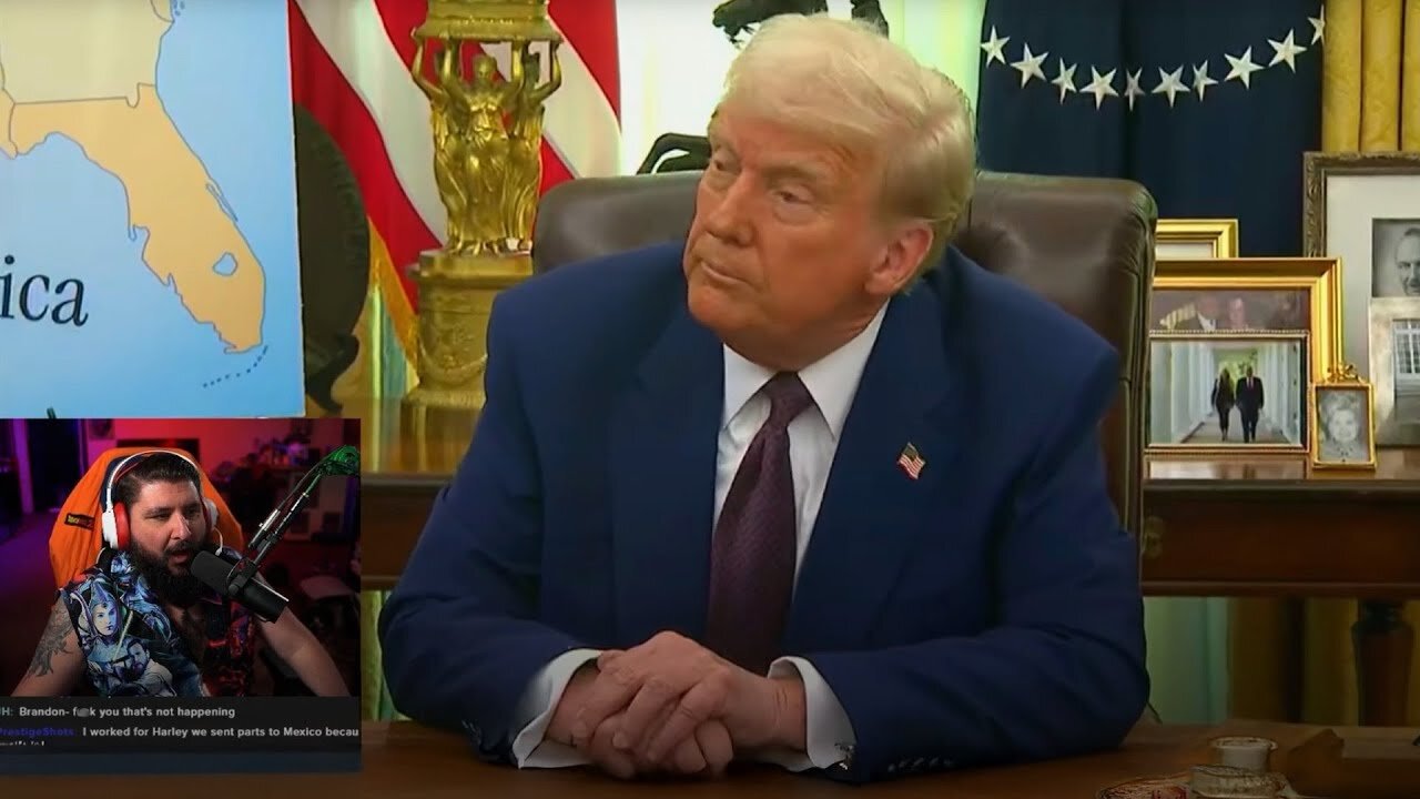 Trump talks to us about reciprocal tariffs for an hour