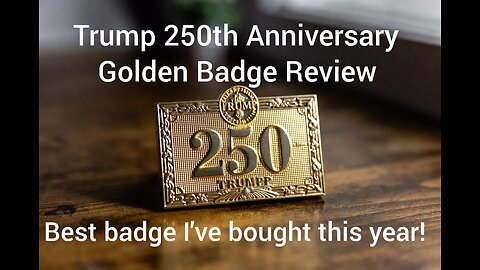 A Symbol of Freedom: The Craftsmanship of the Trump Golden Badge