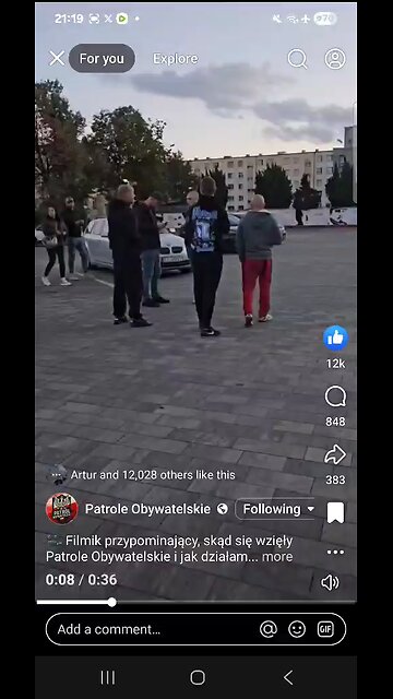 in polish: Polish Street Patrols to keep Poland safe from migrants