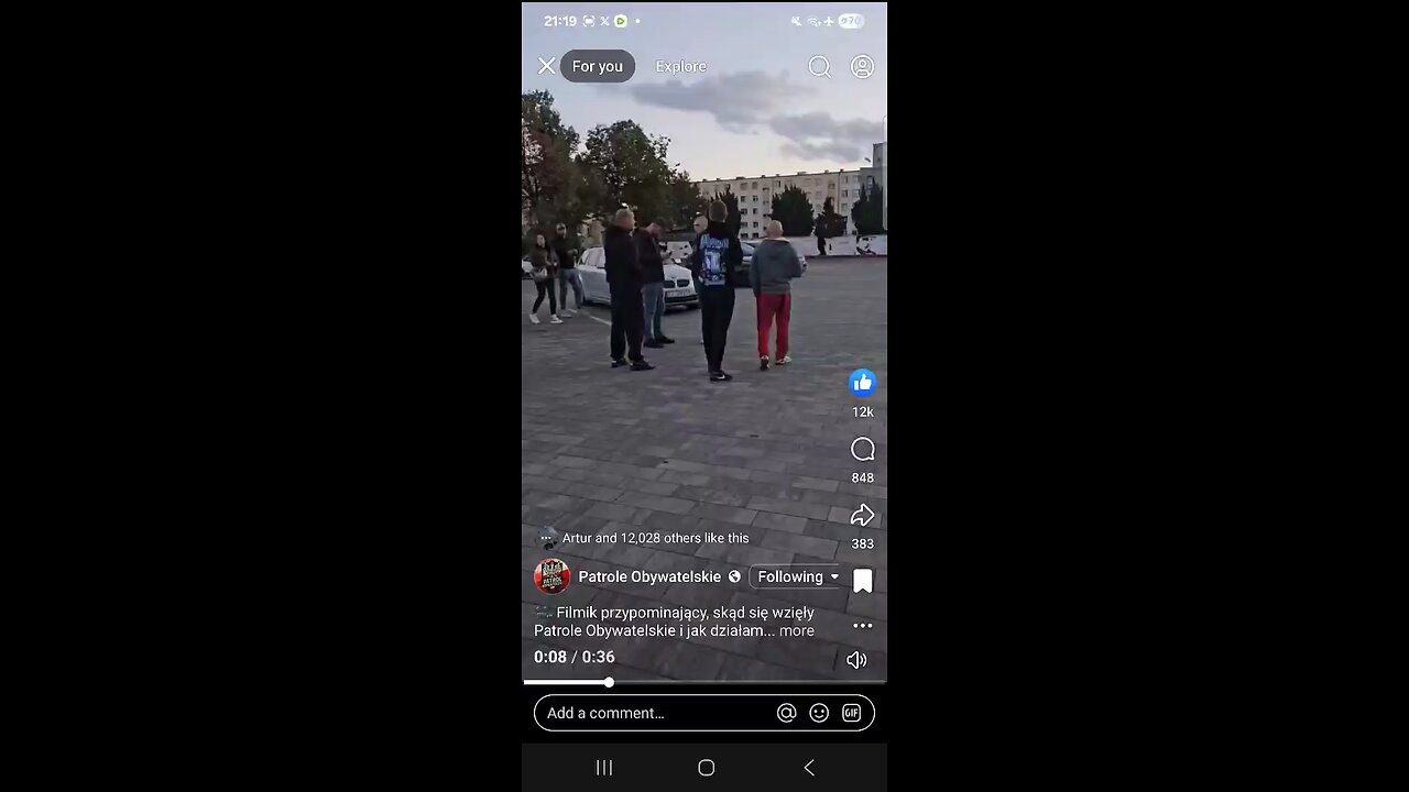 in polish: Polish Street Patrols to keep Poland safe from migrants