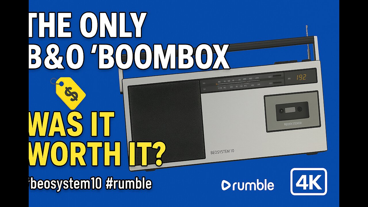 📻💎 The Only Bang & Olufsen Boombox? Beosystem 10’s Retro Power EXPOSED! 🔊🔥