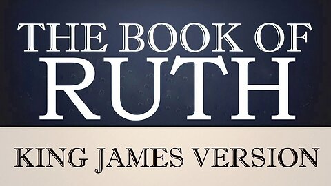 8) The Book of Ruth