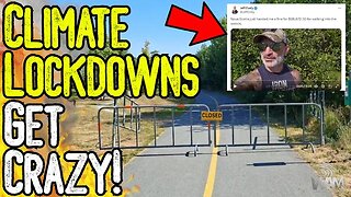 CLIMATE LOCKDOWNS GET CRAZY! - Man Fined 28k For Going Outside! - Mass Disobedience Imminent?