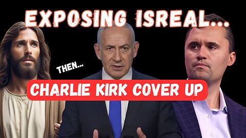BOTH EXPOSED ISRAEL FOR WHAT IT IS AND WE SEE WHAT HAPPENS #ENDTIMES #CHARLIEKIRK