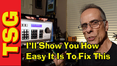 Fixing a PTZ Camera Joy G3 Controller Display