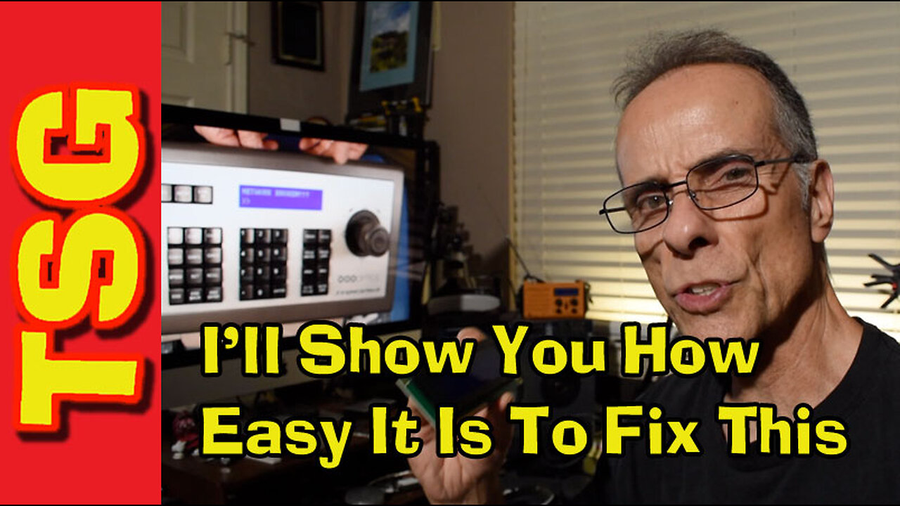Fixing a PTZ Camera Joy G3 Controller Display