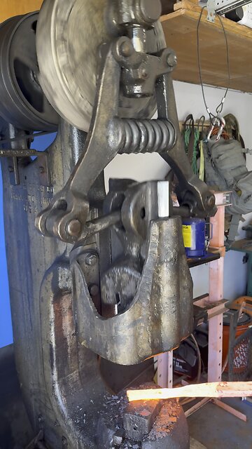 100 LBS Little Giant Power Hammer: made in 1915!