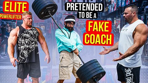 Elite Powerlifter Pretended to be a CLEANER #20 ｜ Anatoly GYM PRANK (1)