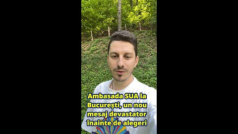 Ambasada SUA la București, un nou mesaj devastator înainte de alegeri