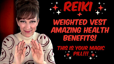 Reiki✨Over All Health🍎 Bones & Muscle Repair💪Weighted Vest Benefits For Ladies