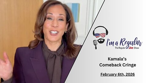 Kamala's Cringe Comeback + Mainstream Hysteria + SAVE Act Panic: The Regular Joe Show LIVE