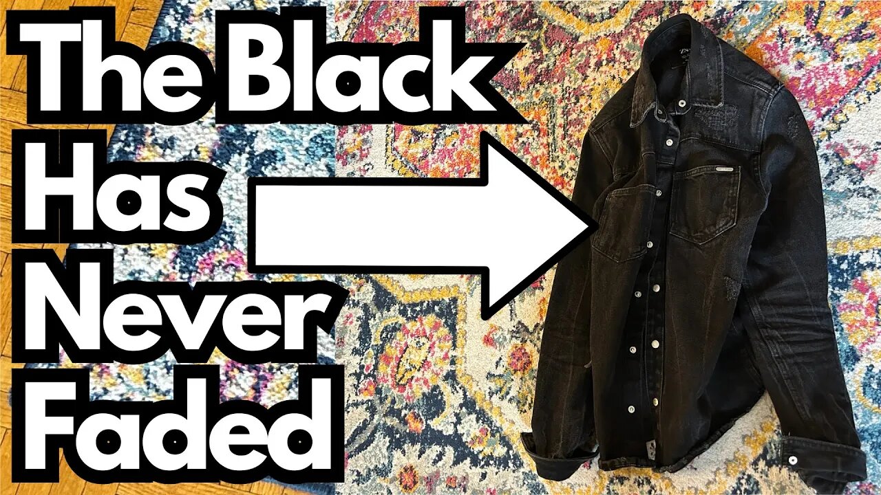 Zara makes good stuff sometimes - Zara Black Jean Jacket