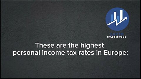 These are the highest personal income tax rates in Europe