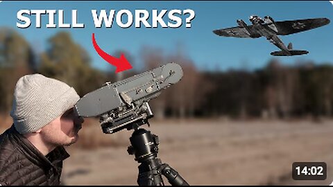 Shooting with an Anti-Aircraft Camera from 1940