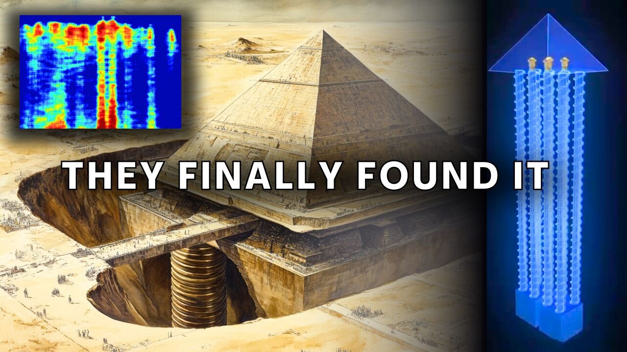 What They’re Not Telling You About The Megastructure Beneath The Pyramids