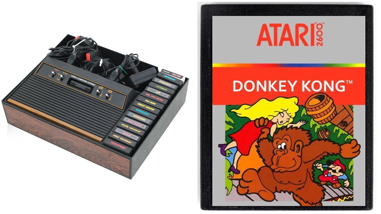 Atari 2600 - Donkey kong