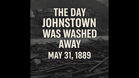 The Day Johnstown Was Washed Away | May 31, 1889