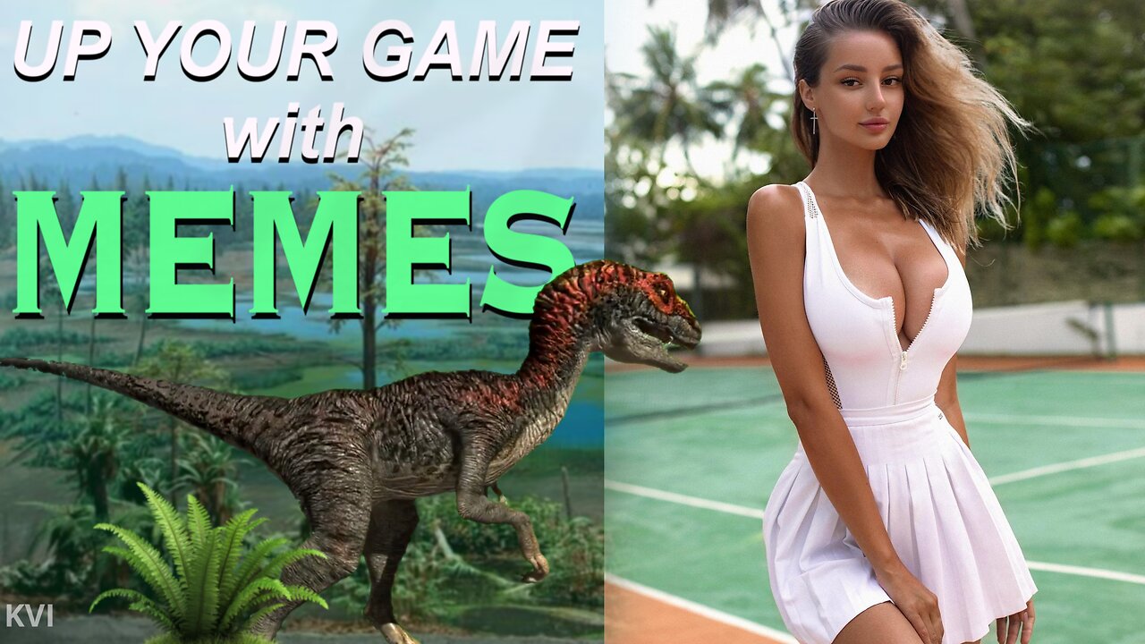 RAWR! with DINOSAURS, IRAN, Tennis MEMES