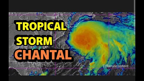 #CHANTAL LANDFALL MOVING CLOSER SOUTH CAROLINA #northcarolina #TROPICALSTORM #TROPICALSTORMCHANTAL