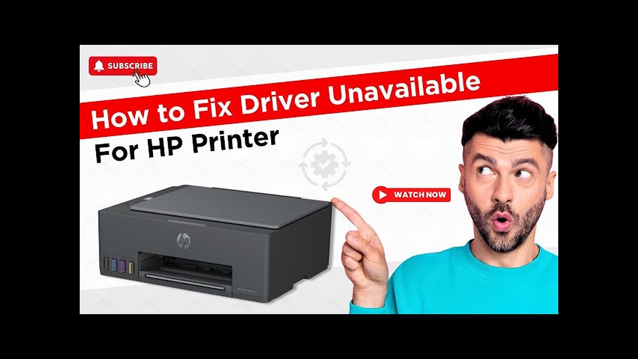 How to Fix Driver Unavailable For HP Printer?