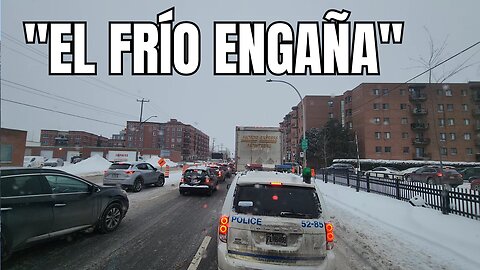 ¿"Bonita la nieve"? Tienes que ver esto... La realidad del invierno canadiense.