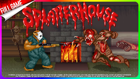 Splatterhouse (Arcade - World, new version SH3) Longplay