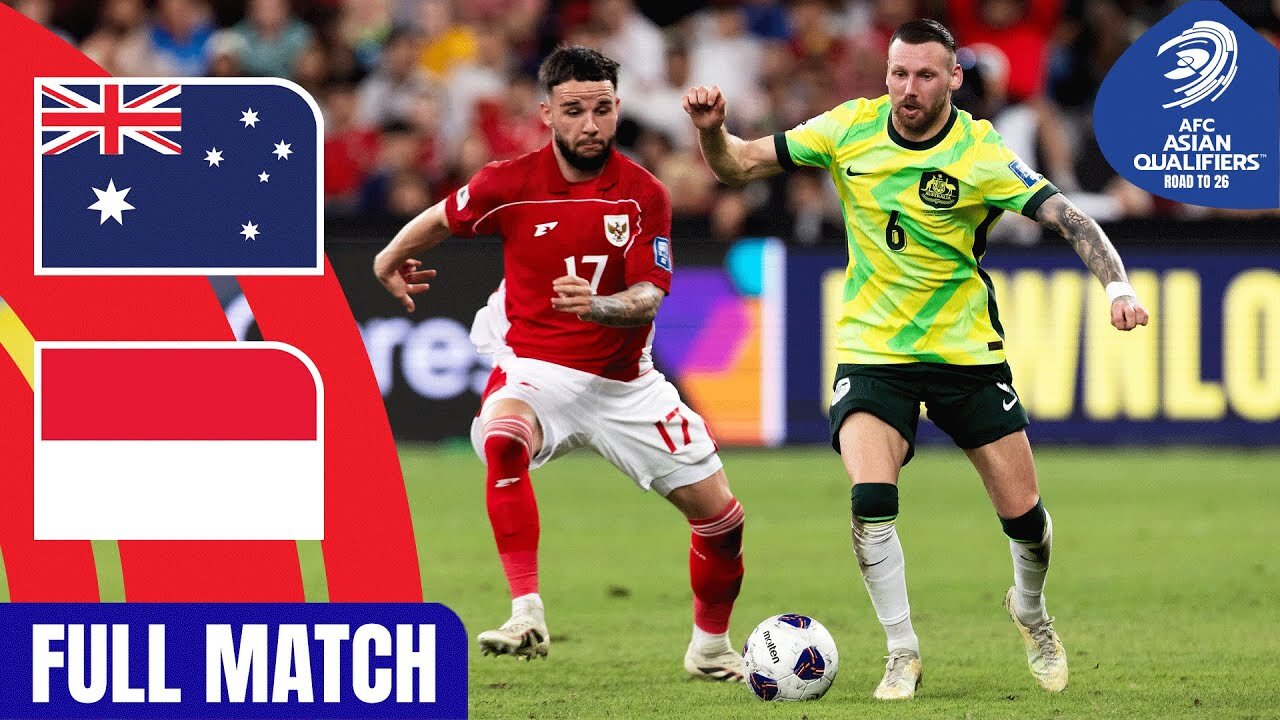 Australia vs. Indonesia | Full Match | AFC Asian Qualifiers ™ Road to 26