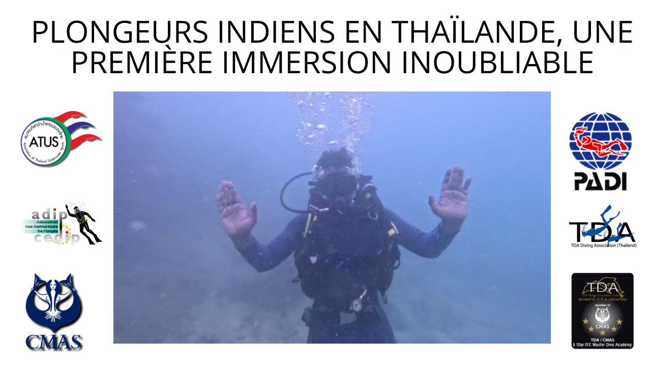 Plongeurs indiens en Thaïlande : Une première immersion inoubliable