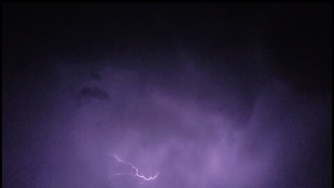 Glowing clouds