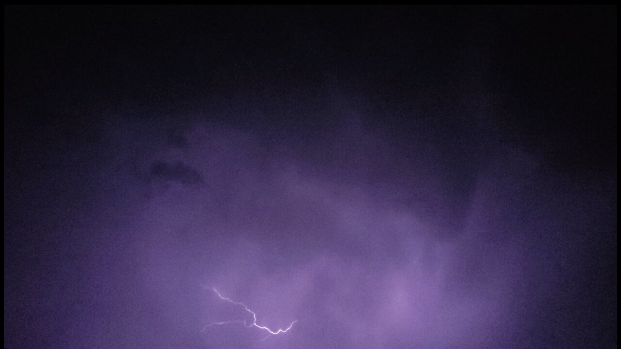 Glowing clouds