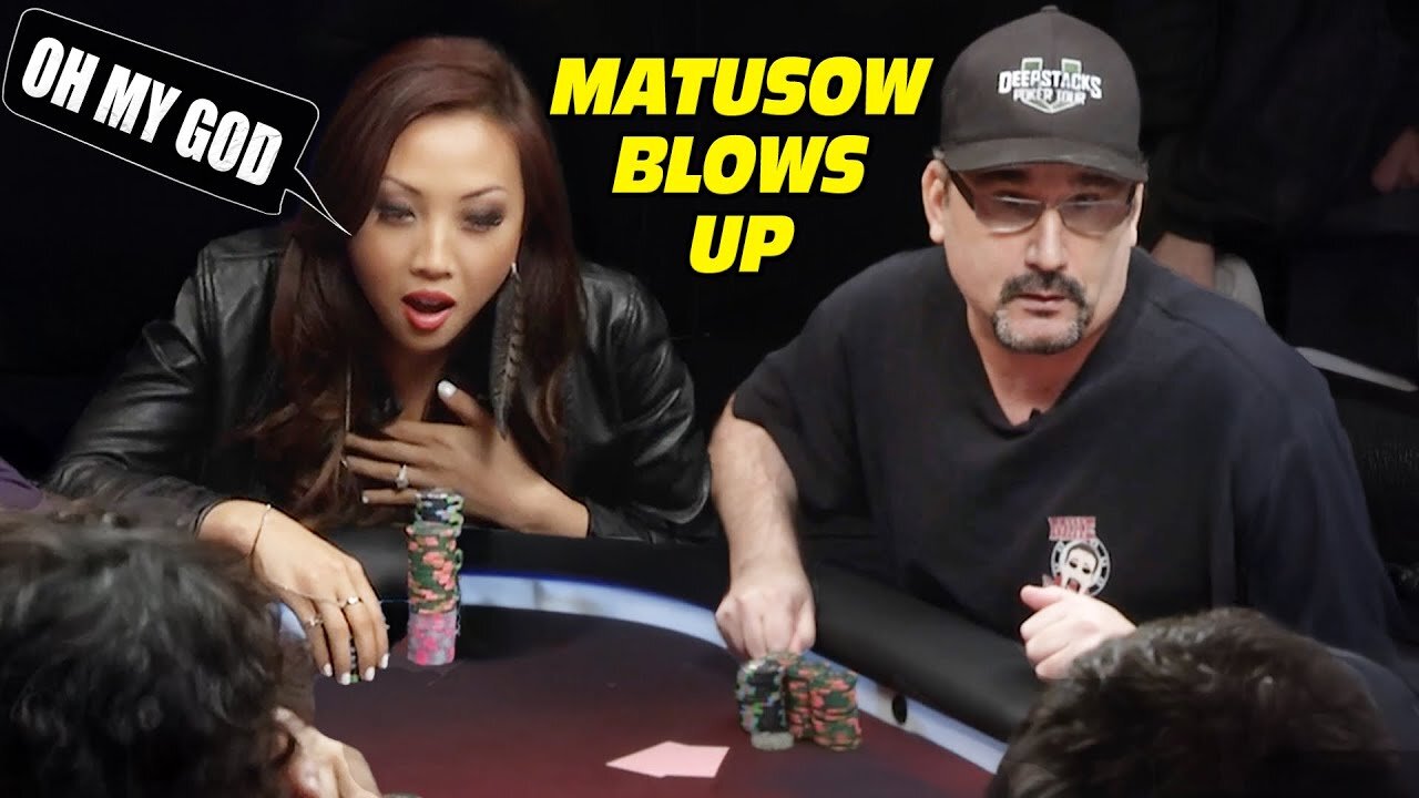 Mike Matusow's Most Epic Blow Uppp