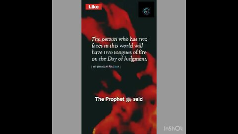 Two Faces and One Tongue on Judgment Day.