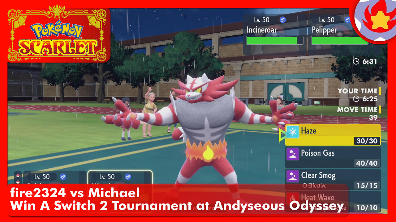 fire2324 vs Michael - Win A Switch 2 Tournament at @AndyseousOdyssey | Pokemon VGC