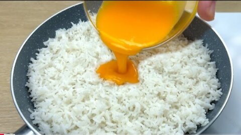 Do you have rice & eggs at home ? 2 recipes quick, easy & very tasty 💕💞🥰🥰❤️❤️❤️❤️❤️!!!