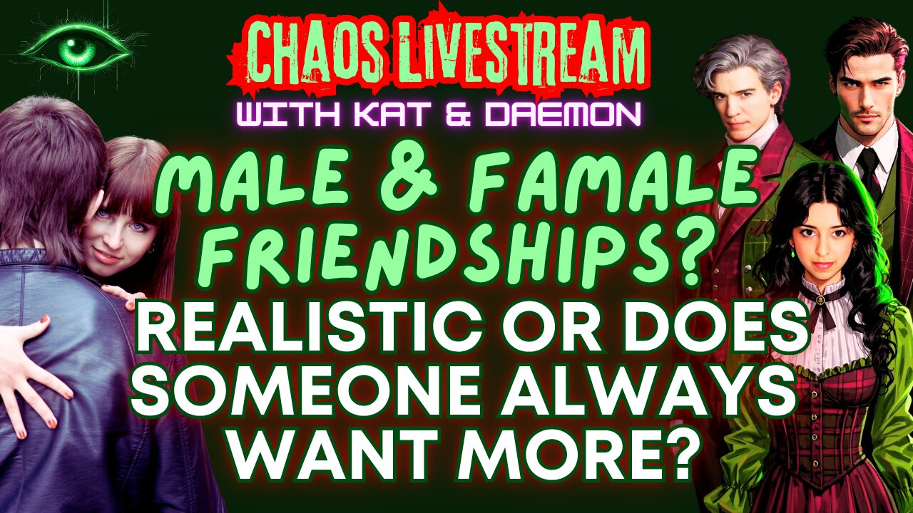 How Realistic are Male and Female Friendships? Does Someone Always Want More? Chaos Livestream
