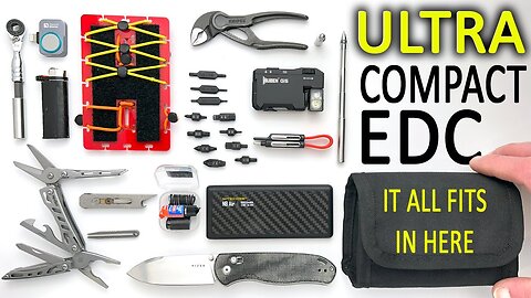 Some Fresh New & Older Tested EDC Ideas For You to Consider in this Ultra Compact Everyday Carry Kit