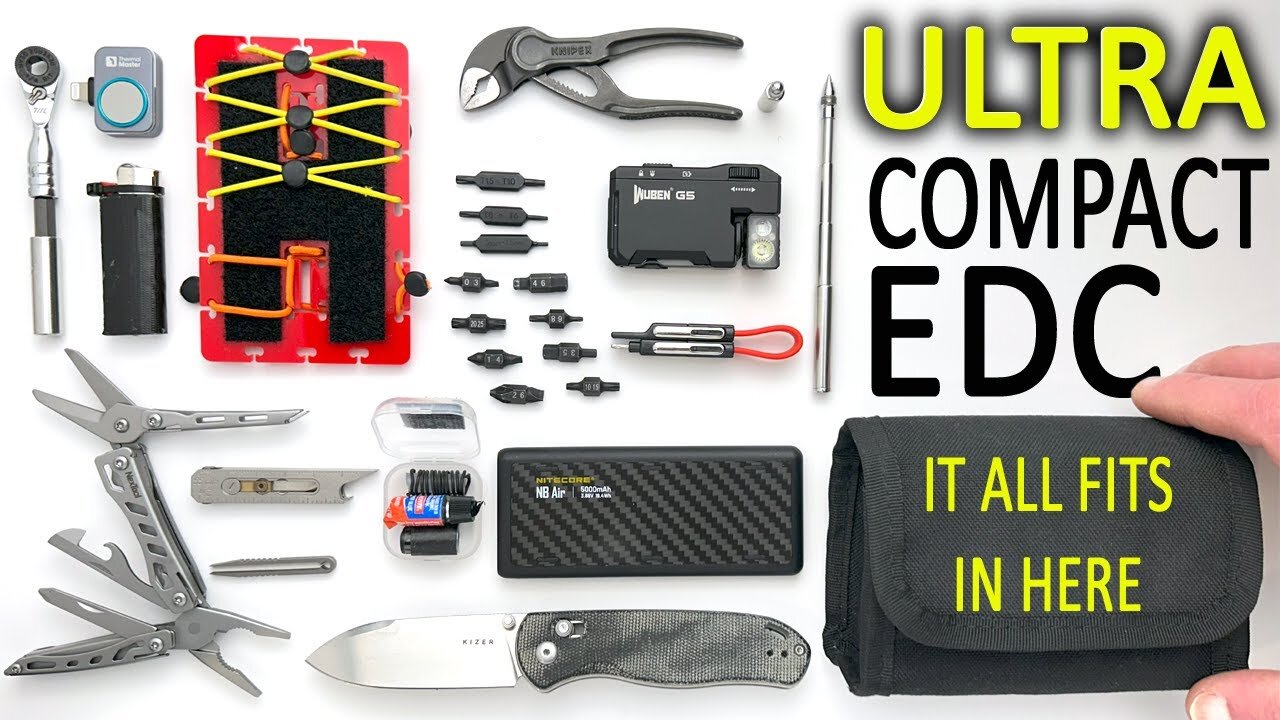 Some Fresh New & Older Tested EDC Ideas For You to Consider in this Ultra Compact Everyday Carry Kit