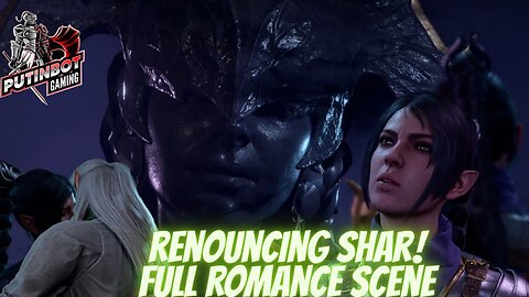 BG3 Shadowheart Defying Shar with Male Elf Ranger Shannon Silverleaf RARE ROMANCE SCENE