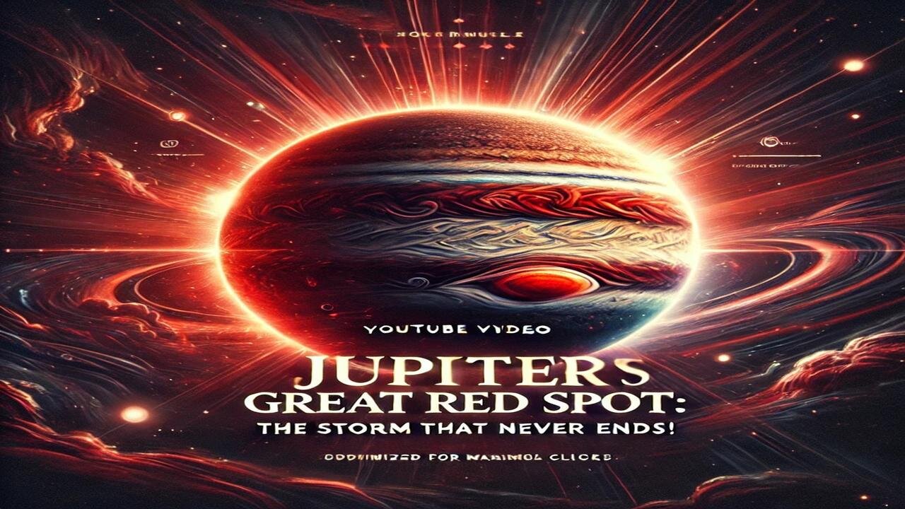 Jupiter’s Great Red Spot: The Mysterious Storm That Never Ends!