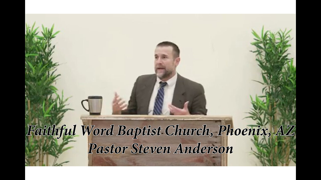 09.21.2025 (PM) 1 CORINTHIANS (Part 13) 1 Corinthians 9 | Paul's Apostleship Defended | Pastor Steven Anderson, Faithful Word Baptist Church, Phoenix, AZ