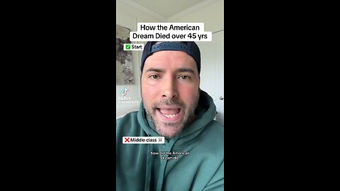 The American dream, Is that, a dream!